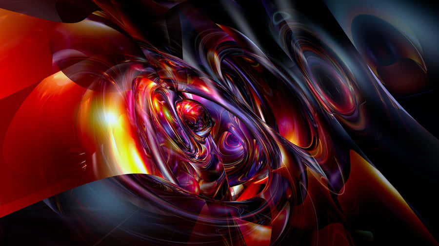 Convoluted Abstract Designs Wallpaper