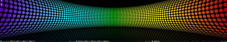 Cool Abstract Rainbow Tube Wallpaper