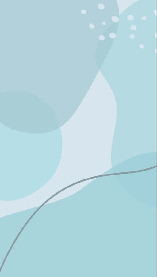 Cool And Modern Blue Backdrop With Subtle Geometric Patterns Wallpaper