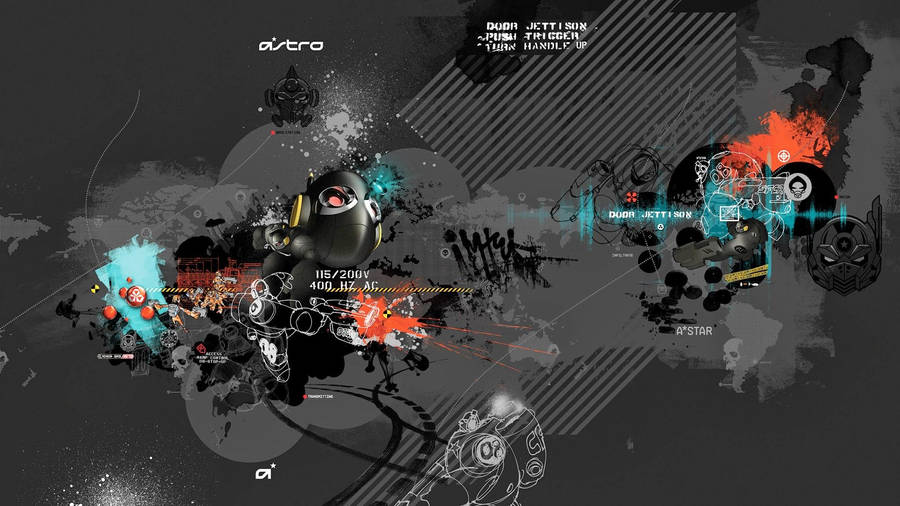 Cool Astro Gaming Cover Wallpaper