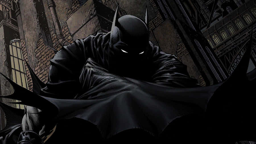 Cool Black Batman Desktop Wallpaper