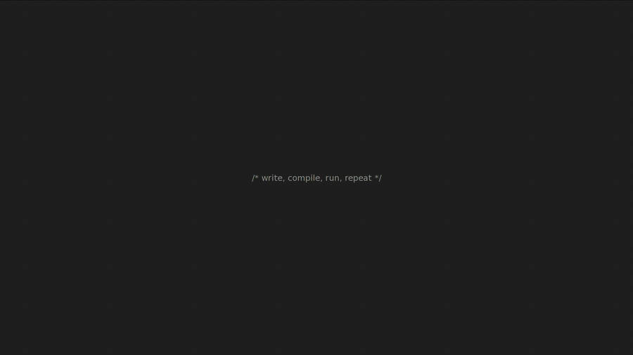 Cool Coding Setup Wallpaper