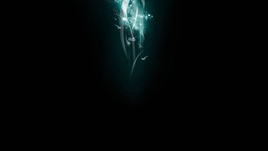 Cool Dark Magical Light Wallpaper