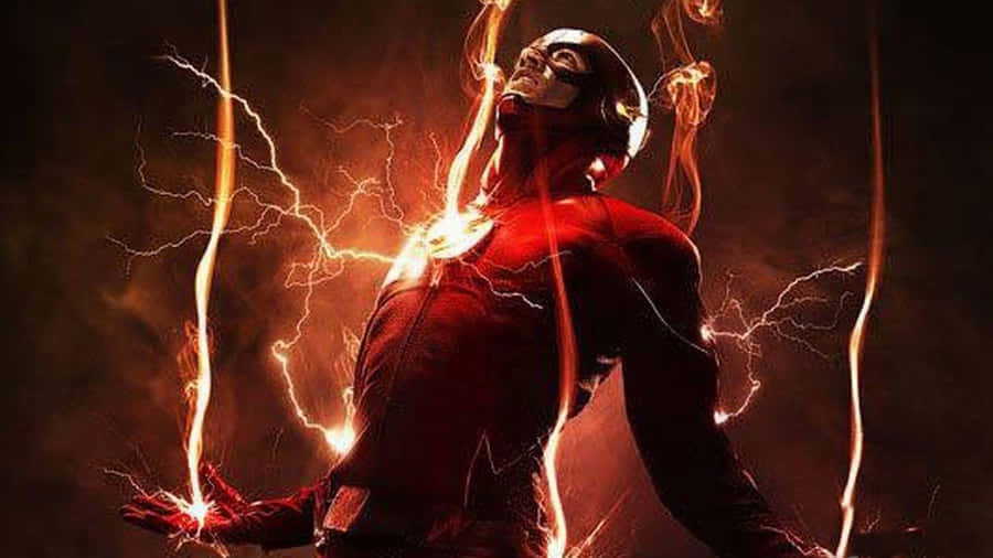 Cool Flash Charging Up Wallpaper