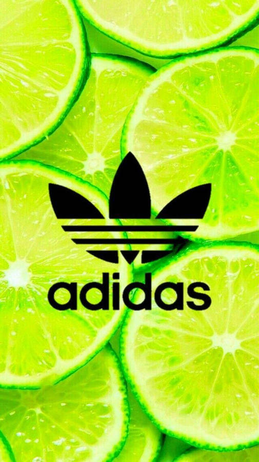 Cool Green Adidas Logo Wallpaper