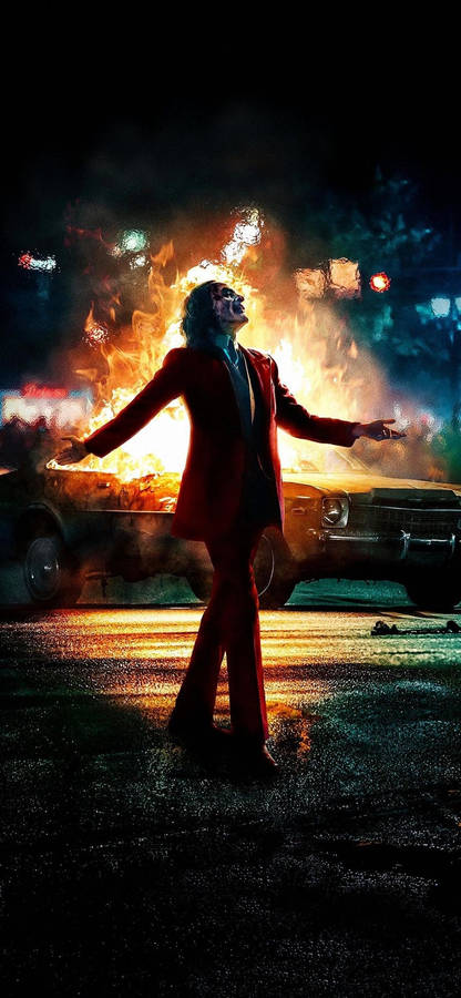 Cool Iphone 11 Joker Explosion Wallpaper