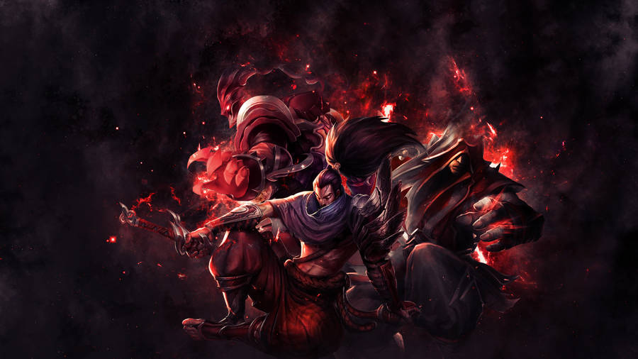 Cool League Of Legends Champ Yasuo Wallpaper