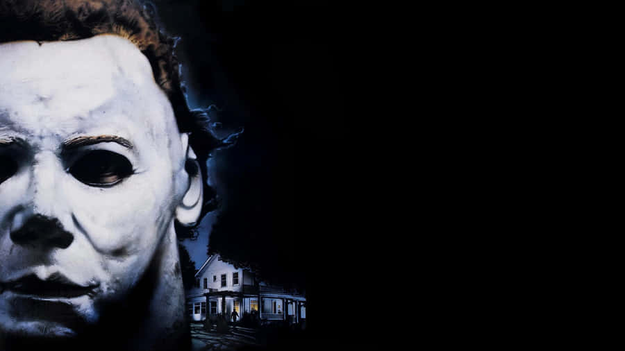 Cool Michael Myers In Full Costume Wallpaper
