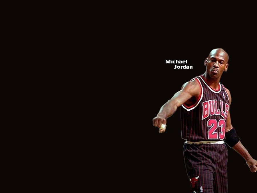 Cool Minimalist Style Jordan Fist Bump Wallpaper
