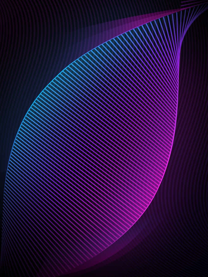 Cool Retro Geometric Wave Wallpaper