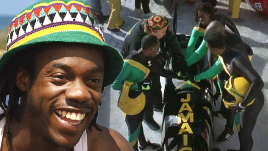 Cool Runnings Jamaican Bobsled Team Wallpaper
