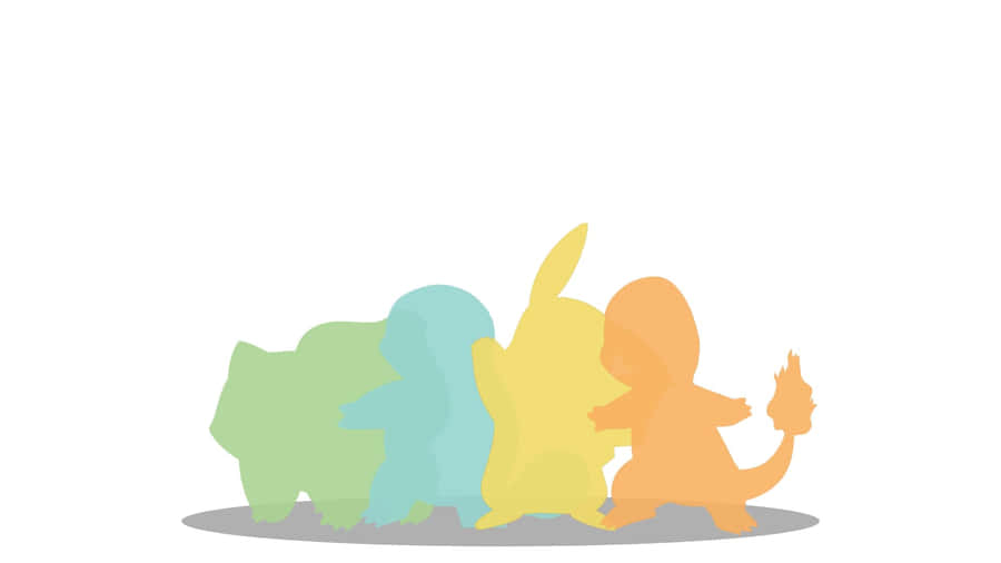 Coolest Minimalist Pokemon Style Wallpaper