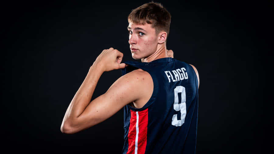 Cooper Flagg Basketball Profile Wallpaper