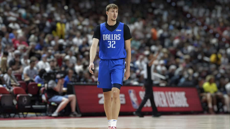 Cooper Flagg Dallas Mavericks Rookie Wallpaper