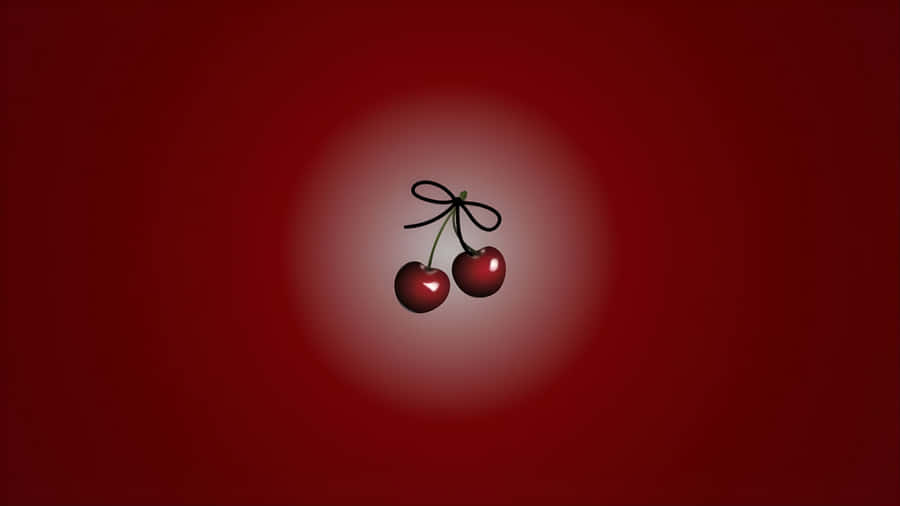 Coquette Cherry Icon Wallpaper