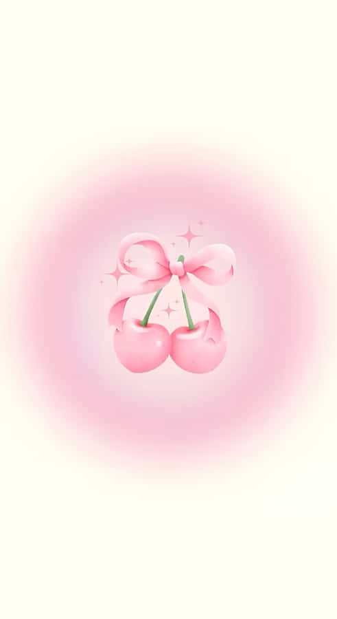 Coquette Cherry Icon Wallpaper