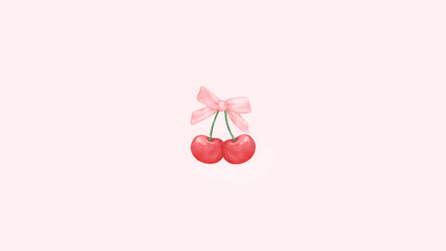 Coquette Cherry Icon Wallpaper