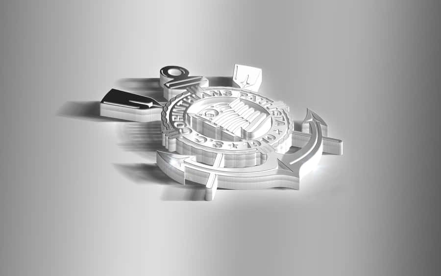 Corinthians Football Club Logo3 D Wallpaper