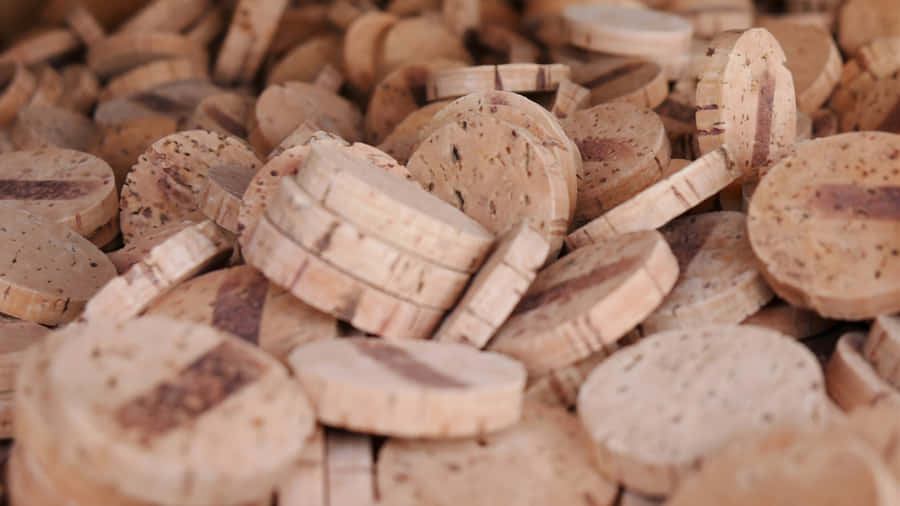 Cork Wine Bottle Stoppers Wallpaper