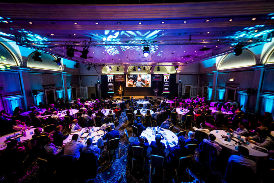 Corporate Professionals Gather To Discuss Important Issues Wallpaper