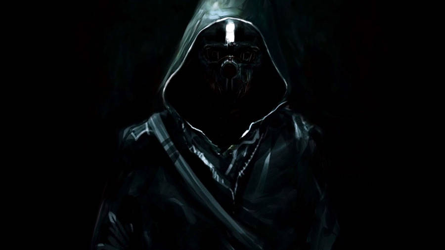 Corvo Attano In Action - Dishonored 2 Video Game Wallpaper