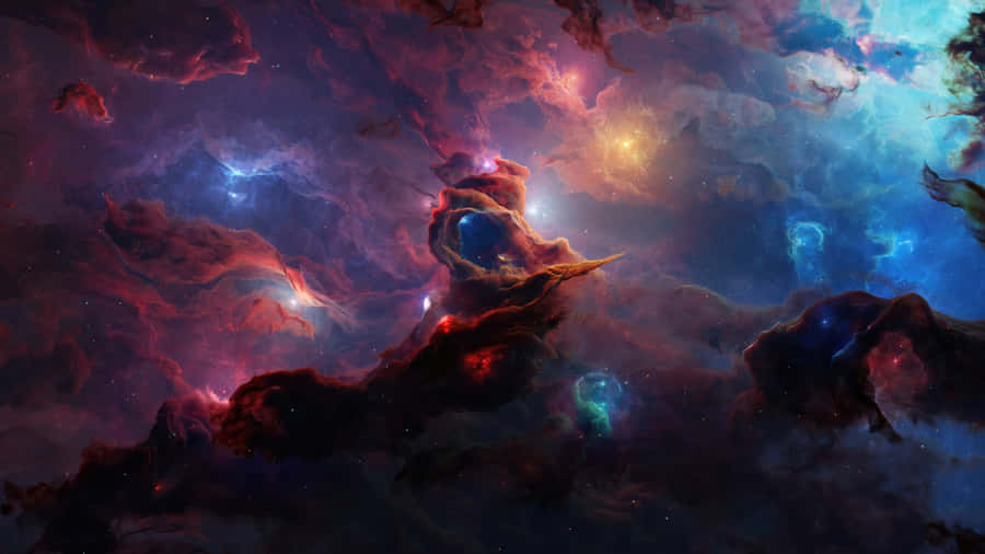 Cosmic Nebula Exploration Wallpaper