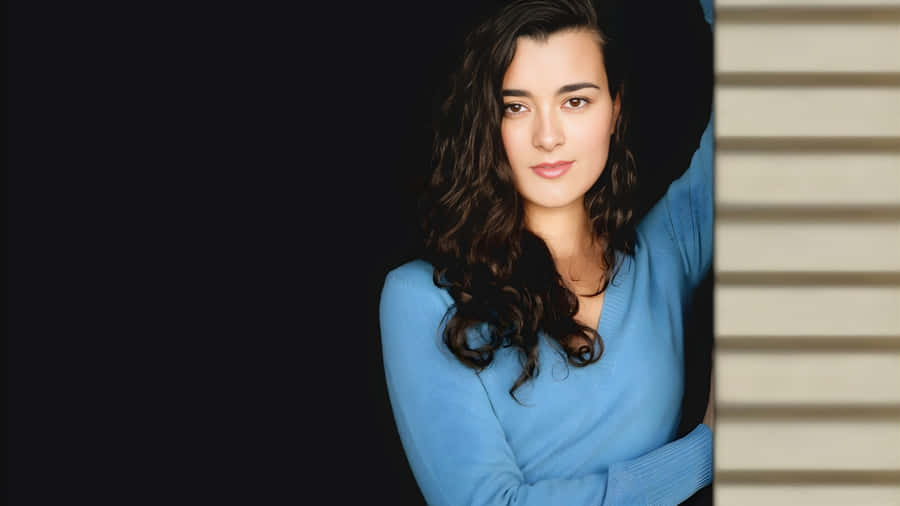Cote De Pablo Portrait Wallpaper