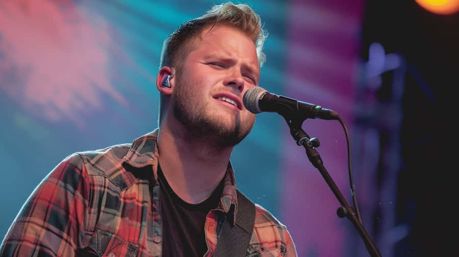 Country Music Performance Singer Wallpaper