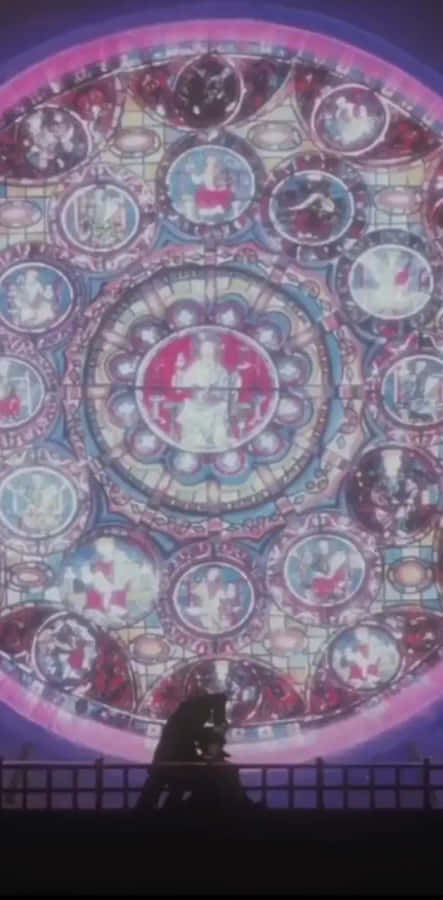 Cowboy Bebop Stained Glass Aesthetic Wallpaper