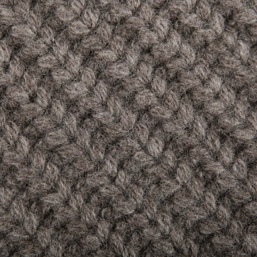 Cozy Knitted Wool Texture Wallpaper