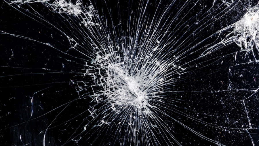 Cracked Screen Texture Wallpaper