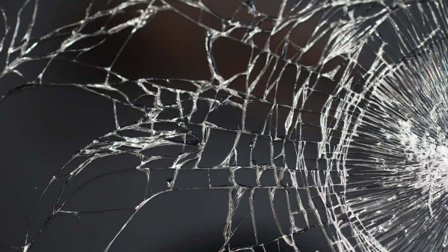 Cracked Screen Texture Wallpaper