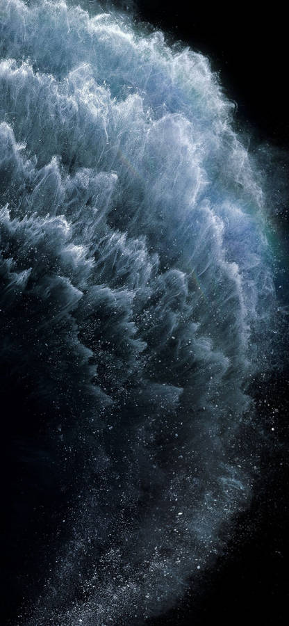 Crashing Waves Aesthetic Iphone 11 Wallpaper