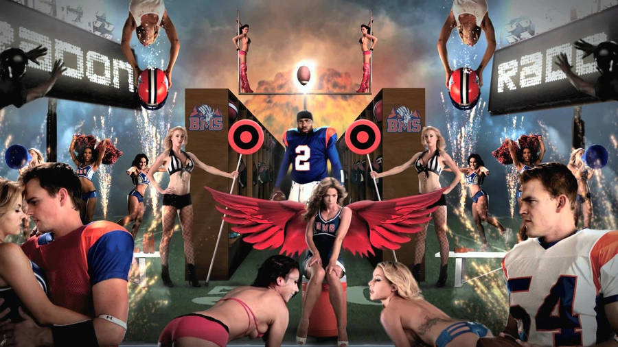 Crazy Blue Mountain State Poster Wallpaper