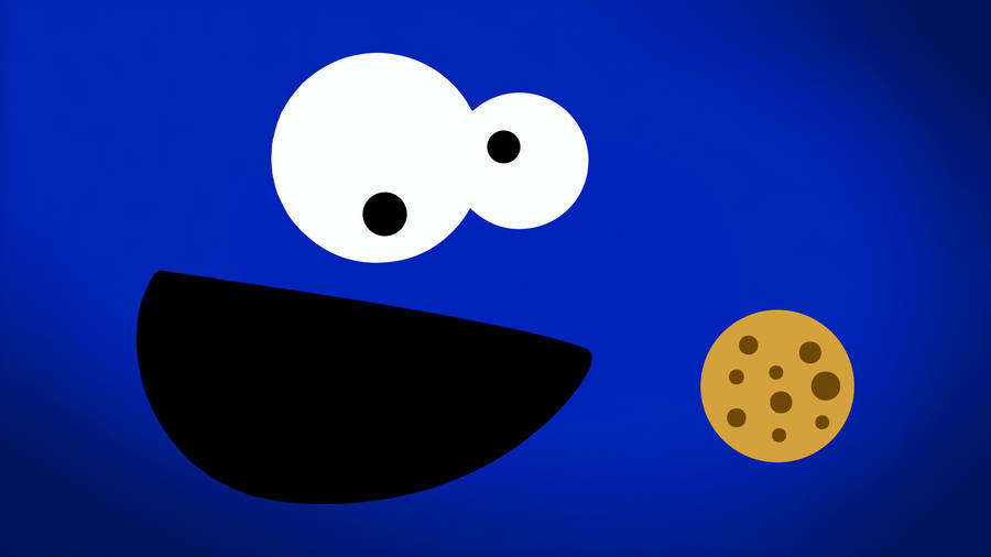 Crazy Eyes Cookie Monster Wallpaper