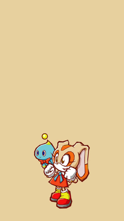 Creamand Cheese Sonic Battle Wallpaper