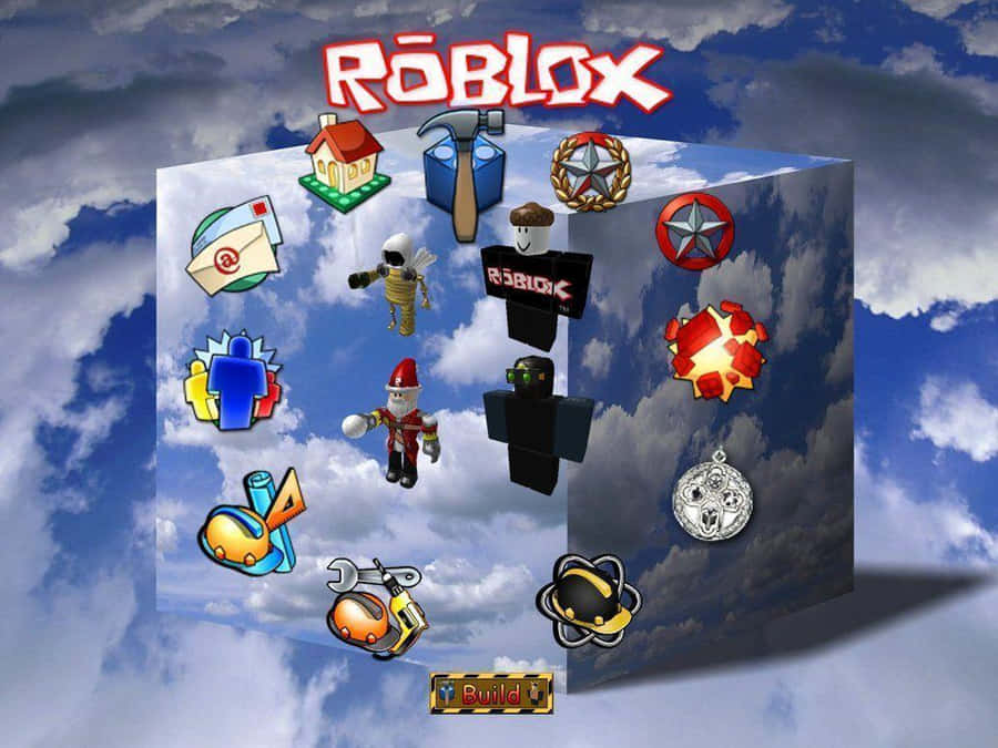 Create Your Own Roblox Character To Join A Virtual World Full Of Fun And Adventure Wallpaper