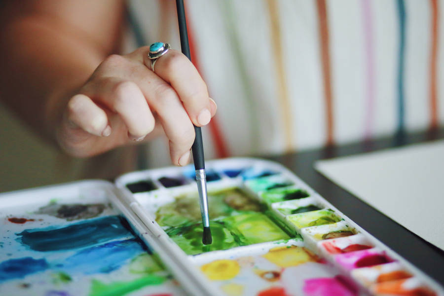 Creating A Watercolor Masterpiece Wallpaper