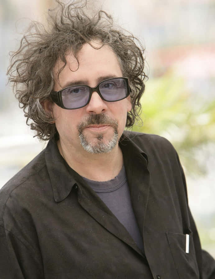 Creative Director Tim Burton At Work