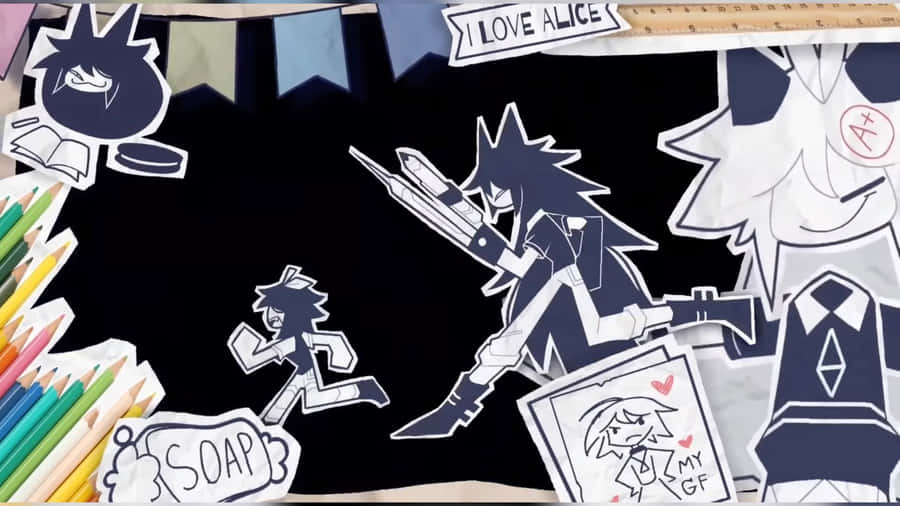 Creative Paper Art Techniques Wallpaper