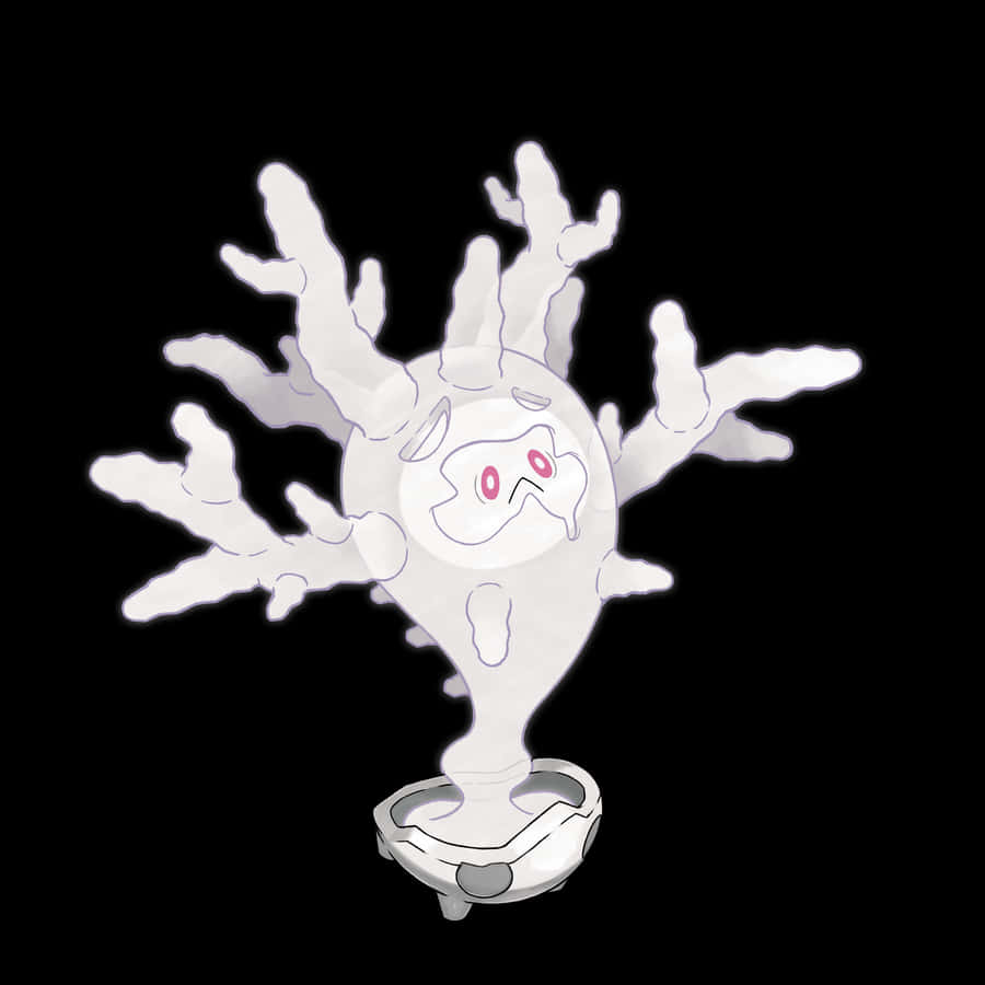 Creepy Cursola With Glowing Eyes Wallpaper