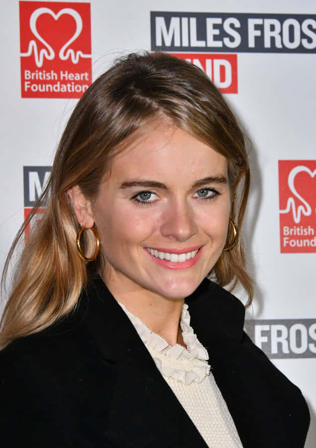 Cressida Bonas At A Red Carpet Event Wallpaper