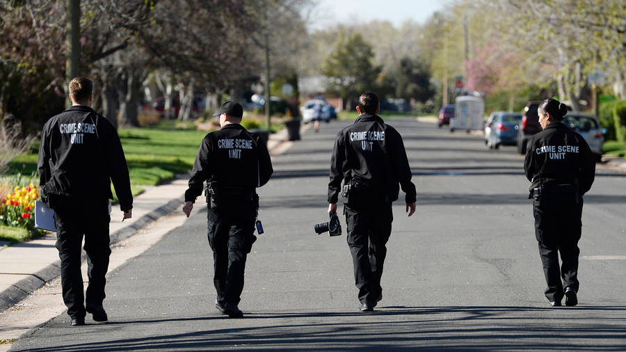 Crime Scene Investigation In Progress Wallpaper