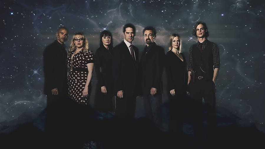 Criminal Minds Complete Cast And Characters Wallpaper