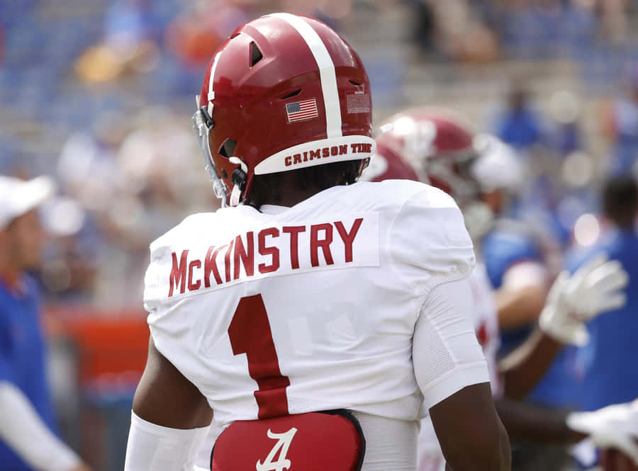 Crimson Tide Player Mc Kinstry Number1 Wallpaper