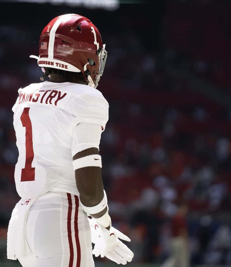 Crimson Tide Player Number One Wallpaper