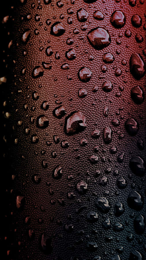Crisp Brown Droplets [wallpaper] Wallpaper
