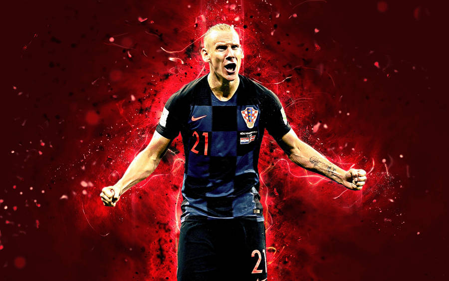 Croatia Domagoj Vida Wallpaper
