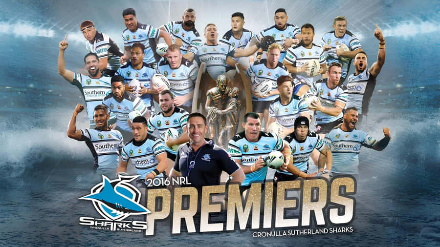 Cronulla Sharks N R L Premiers Wallpaper