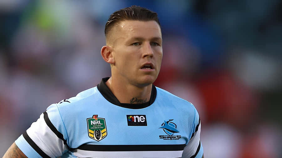 Cronulla Sharks Player Focus Wallpaper